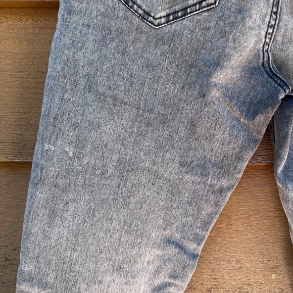 Forever 21 Stone Washed Gray High-Rise Skinny Jegging Jeans With Button & Zip Cl - Picture 11 of 14